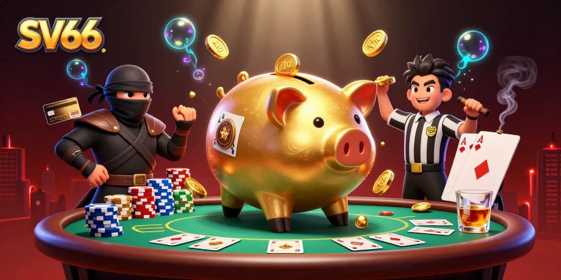 SV66 offers a dynamic casino experience with lively characters, poker, and excitement.