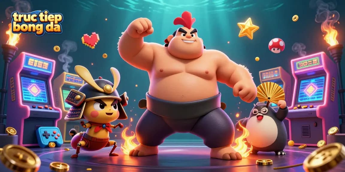 Stream high-quality truc tiep bong da with engaging characters and vibrant casino elements.