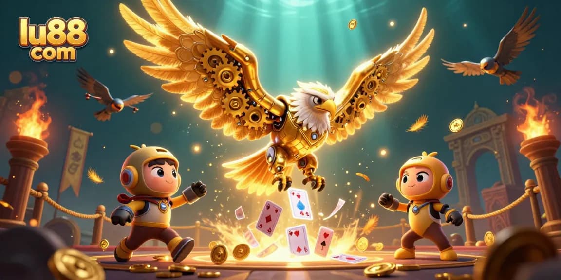 Experience high-stakes excitement at lu88 com with a thrilling 3D casino scene igniting action.