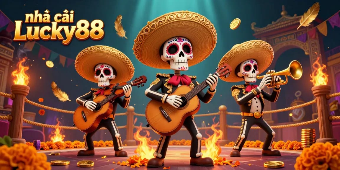 Engage with nhà cái Lucky88 to experience lively casino action with vibrant mariachi performers.