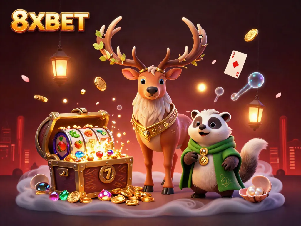 Experience thrilling gaming adventures with 8XBET, featuring treasures and exciting gameplay elements.