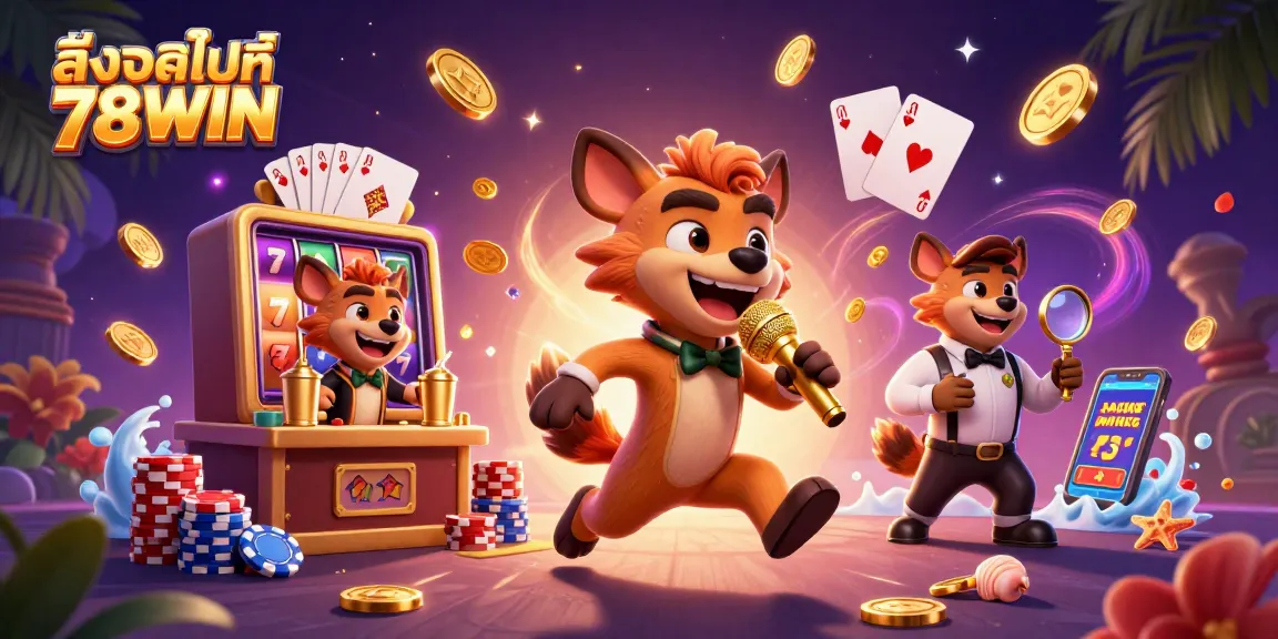 Spin and win at ลิงก์ไปที่ 78WIN with exciting slots and vibrant casino atmosphere.