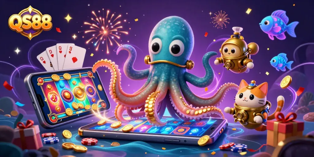 Engage with the exciting world of QS88, where colossal creatures and thrilling games collide!