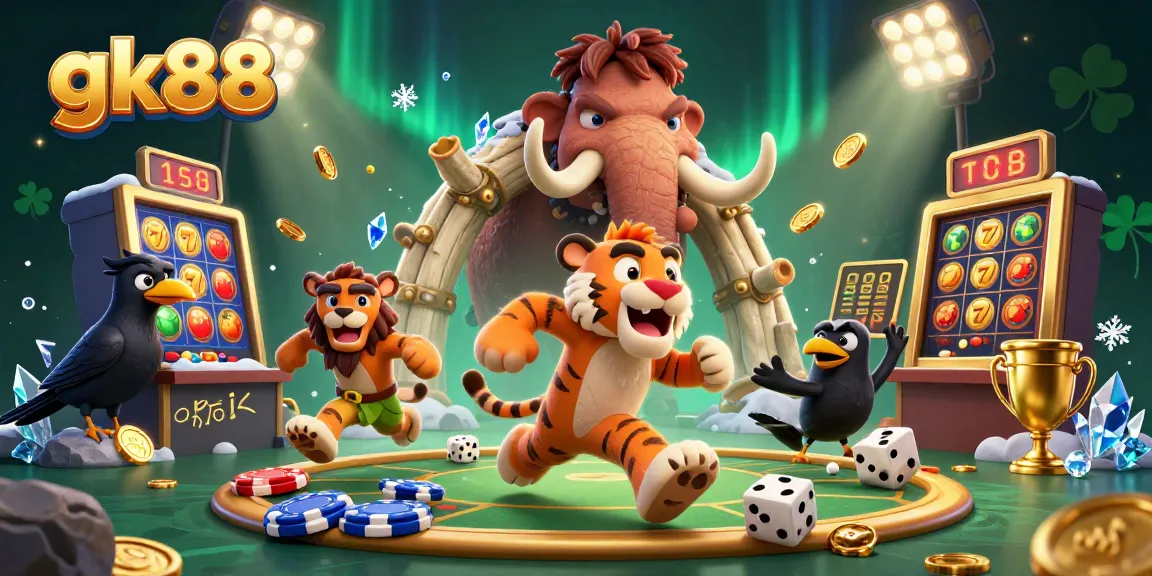 Experience winning thrills with gk88 at a vibrant prehistoric casino filled with exciting games.