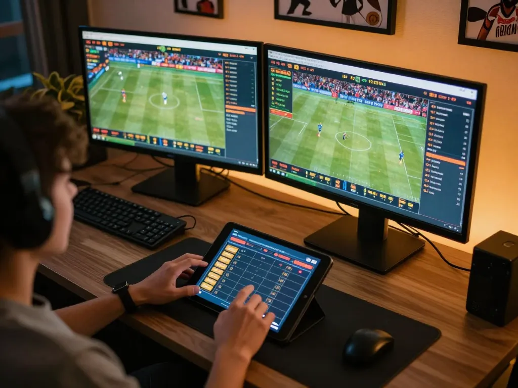 Engage with XI88's online sports betting experience as you place bets on live events