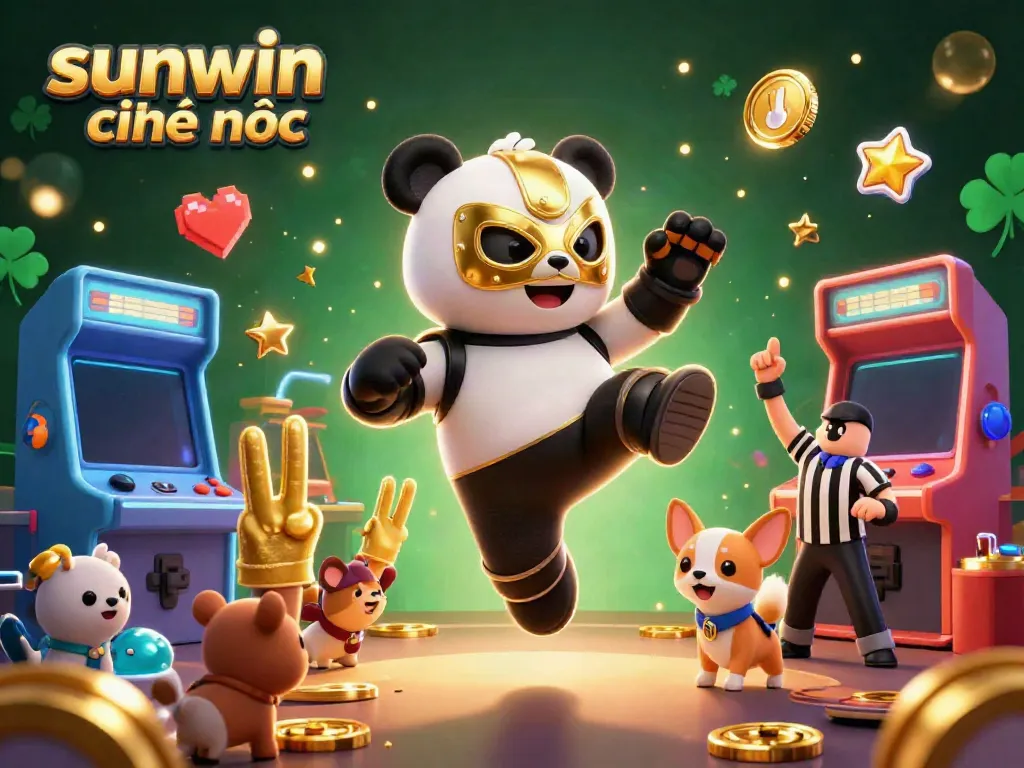 Experience fun gaming action at sunwin chính thức with colorful characters and vibrant casino elements.