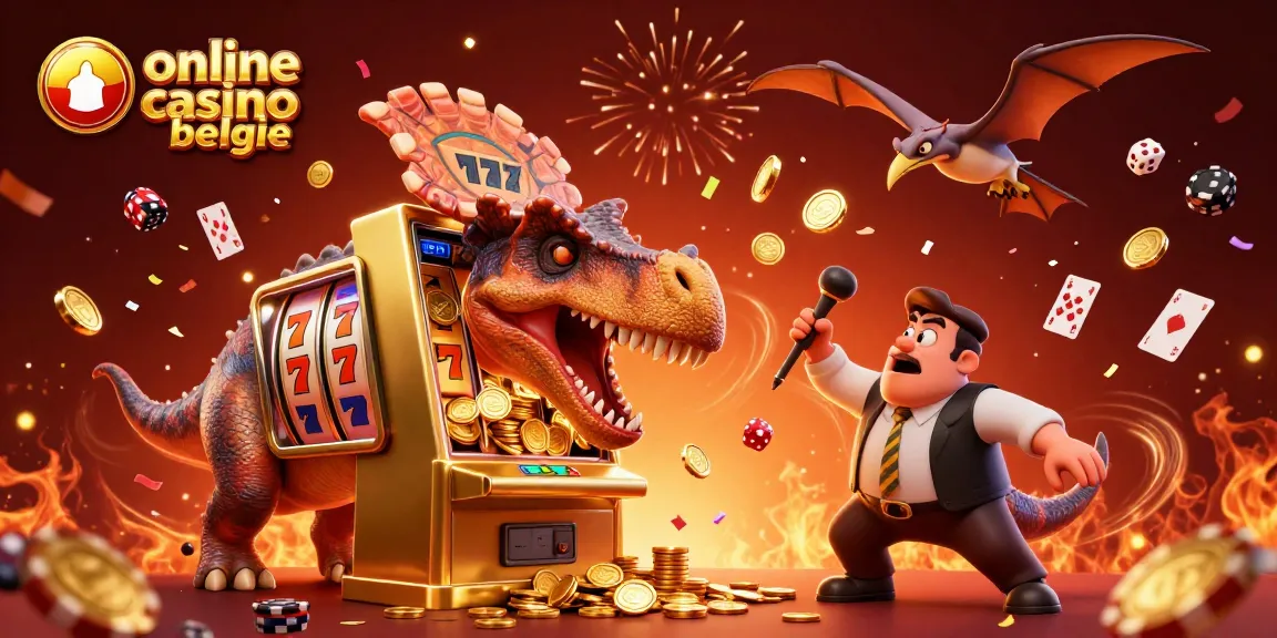 Experience exciting jackpots at online casino belgie with animated characters and vibrant casino elements.