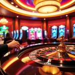 Exciting casino atmosphere with players enjoying games and 11WIN elements present for a thrilling experience.