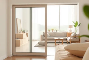 Hordeur schuif biedt stijlvolle bescherming tegen insecten in moderne woningen.