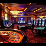 Experience luxury gambling at RR88's vibrant casino with exciting games and bright ambiance.