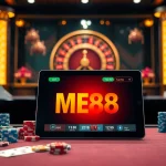 Link vào me88 offers a luxurious online casino experience featuring vibrant gaming visuals and engaging interfaces.