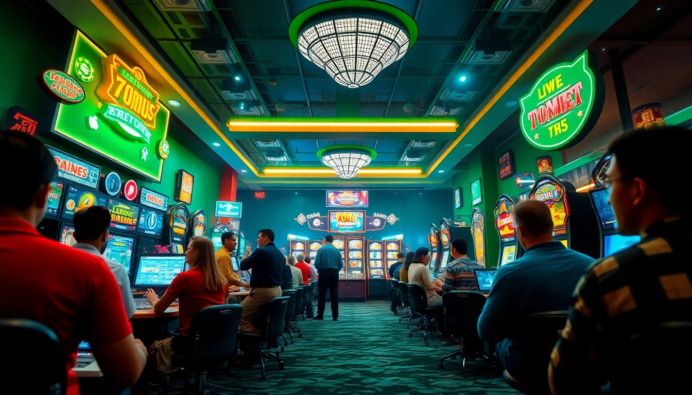 Immerse yourself in the dynamic gaming world of 789BET, featuring diverse players enjoying thrilling online casino games.