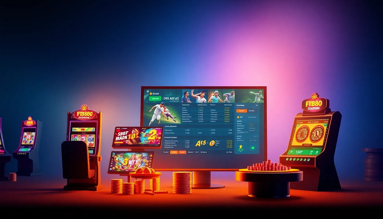 Experience the vibrant interface of FB88, showcasing exciting betting options and user-friendly design.