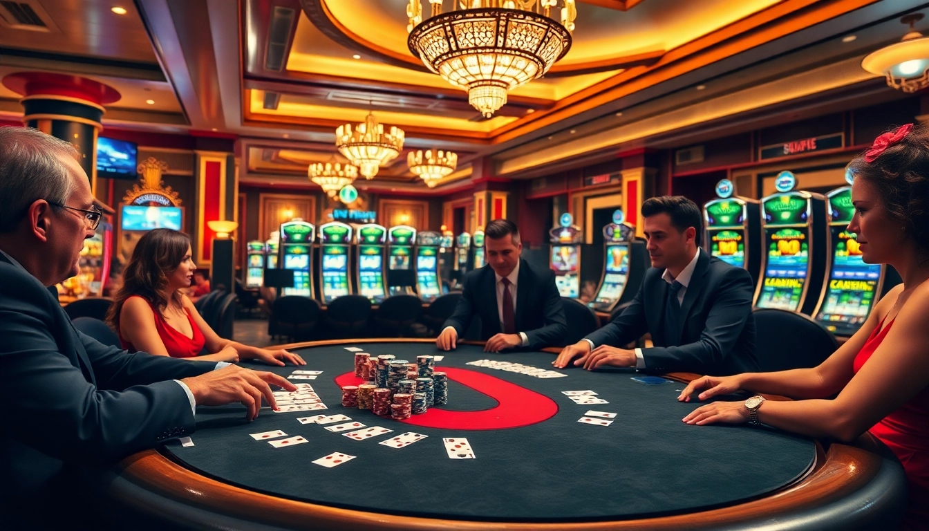 Playing poker at F168 casino with vibrant chips and luxurious ambiance.