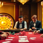 Experience the elegance of high-stakes gambling with rr88 linh at an opulent poker table.