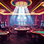 Experience thrilling casino action at win88.com with vibrant tables, cards, and digital gaming interfaces.