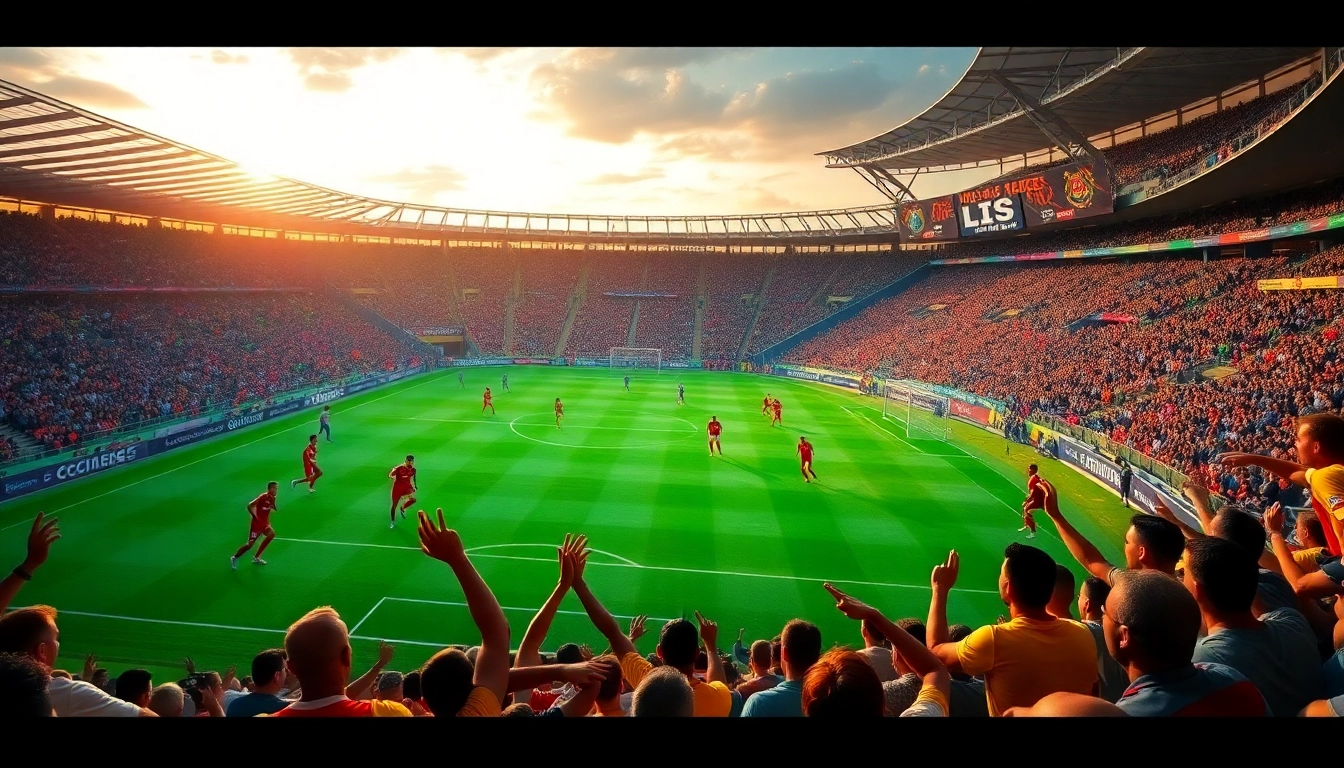 Socolive.spot brings high-energy soccer matches to life, showcasing passionate fans and thrilling gameplay.
