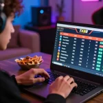 Engaging in live TX88 betting action during an esports event from the comfort of home
