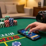 Miso88 player placing bets in an engaging online blackjack game, showing vibrant casino app interface