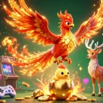 Experience exciting wins at af1688 with vibrant 3D casino elements, showcasing dynamic gaming action.