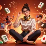 Play exciting casino games with n188 in a vibrant, richly detailed 3D scene.