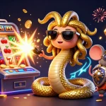 Experience the vibrant world of 88vv with dynamic gaming action, showcasing Medusa and treasures.