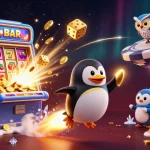 Experience thrilling jokaroom.io real money online pokies in a vibrant cosmic casino scene.