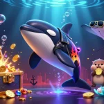 Engage with exciting NK88 casino potentials with dynamic characters and vibrant gaming elements.