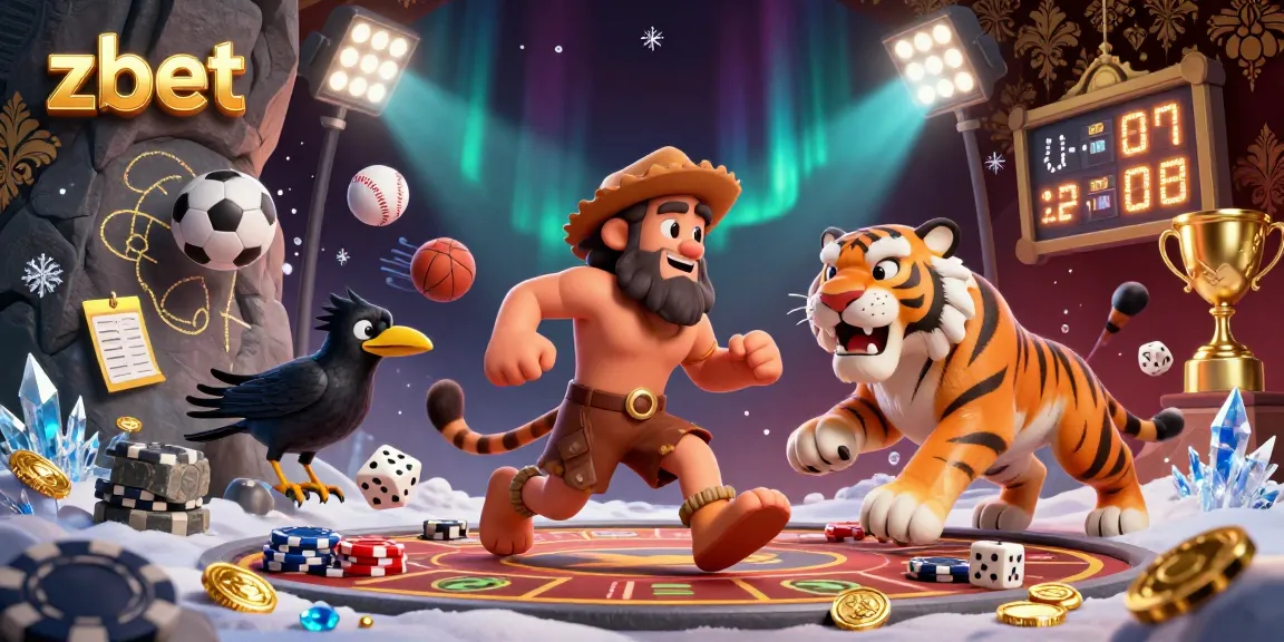 ZBET offers a thrilling prehistoric casino experience with dynamic sports elements and engaging 3D characters.