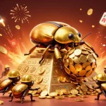 Experience thrilling sports betting action with luck8, featuring vibrant golden visuals and dynamic casino elements.