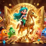 Experience the magical world of 11win with a mermaid and treasures galore!
